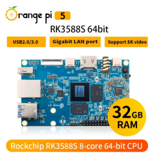 Orange Pi 5 Rockchip RK3588S 8-Core 64 Bit